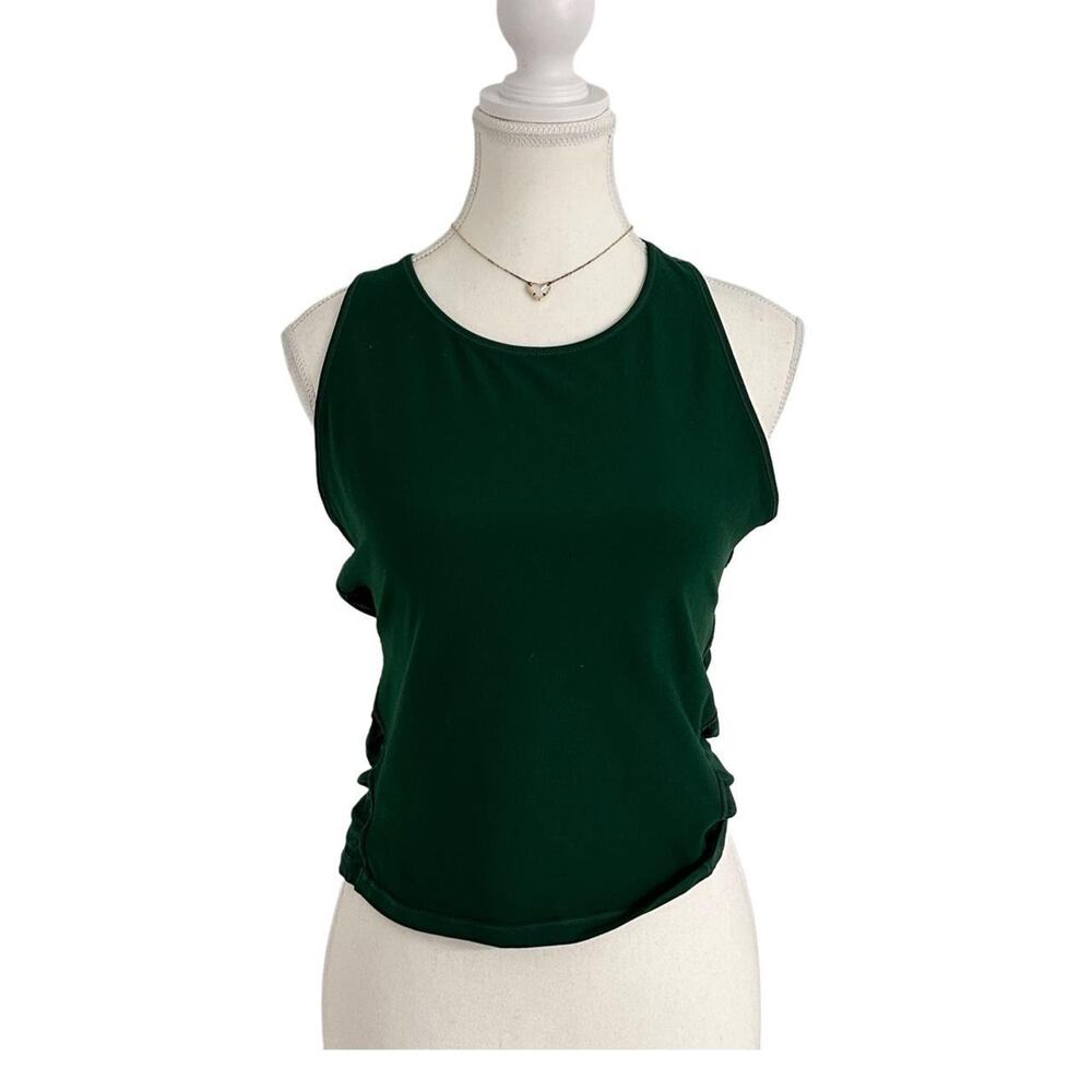 Women’s Size Medium Forest Green Athletic Workout Top